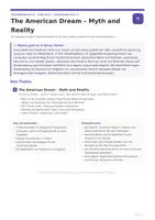 Vorschau - Unterrichtsreihen - Englisch Abiturthemen – American Dream, Globalization, Migration & Digitalisation | Oberstufe Sek II - Seite 3