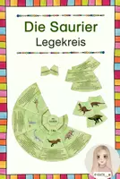 Vorschau - Fördermaterial/Inklusion - Saurier - Legekreis - Deckblatt