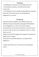 Vorschau - Stationenlernen - Grossbuchstaben-Bingo - einfache lautgetreue Wörter - Basisschrift - Seite 2
