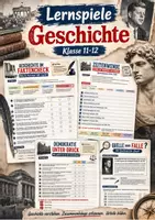 Vorschau - Arbeitsblätter - Lernspiele Geschichte Klasse 11–12 | 5 abwechslungsreiche Challenges für die Oberstufe - Deckblatt