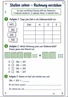 Vorschau - Stundenentwürfe - Schriftliche Rechenverfahren Klasse 3 -4 Fehlerdiagnose üben - Seite 1