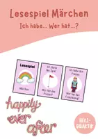 Vorschau - Spiele - Lesespiel - "Ich habe... Wer hat...?" - Märchen - Deckblatt