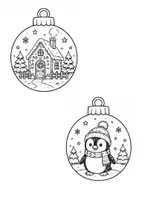 Vorschau - Mal- und Bastelvorlagen - 🎄 Weihnachts-Ausmalbilder als Fensterdeko ✨ - Seite 2