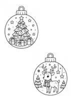 Vorschau - Mal- und Bastelvorlagen - 🎄 Weihnachts-Ausmalbilder als Fensterdeko ✨ - Seite 3