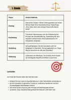 Vorschau - Stundenentwürfe - Unterrichtsreihe: Gewaltenteilung in Deutschland - Seite 3