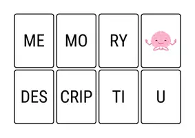Vista previa - Juegos / Gamificación - MEMORI DESCRIPTIU - Portada