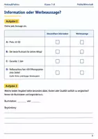 Vorschau - Arbeitsblätter - Verbraucherentscheidungen Politik Basisscreening Klasse 7–8 - Seite 2
