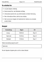 Vorschau - Arbeitsblätter - Werbung und Konsum Politik Basisscreening Klasse 7–8 - Seite 1