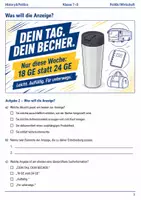 Vorschau - Arbeitsblätter - Werbung und Konsum Politik Basisscreening Klasse 7–8 - Seite 2