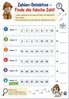 Vorschau - Arbeitsblätter - Materialpaket Mathe Lernspiele Klasse 1–12 | abwechslungsreiche Arbeitsblätter zum Üben, Wiederholen & Festigen - Seite 1