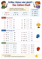 Vorschau - Arbeitsblätter - Materialpaket Mathe Lernspiele Klasse 1–12 | abwechslungsreiche Arbeitsblätter zum Üben, Wiederholen & Festigen - Seite 3