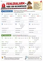 Vorschau - Spiele - Lernspiele Mathe Klasse 7–8 | 5 abwechslungsreiche Arbeitsblätter zum selbstständigen Üben - Seite 3