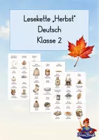 Vorschau - Spiele - Bewegtes Lesen wachsendes Materialpaket Deutschspiele Klasse 2 - Seite 1