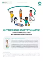 Vorschau - Stationenlernen - Band - Rhythmische Sportgymnastik Band 26 Karten - Seite 1