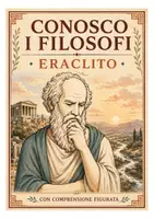 anteprima - Materiale di supporto/inclusione - CONOSCO I FILOSOFI - ERACLITO - Pagina di copertina