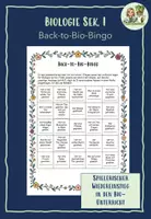 Vorschau - Spiele - Biologie-Spiel "Back to Bio Bingo" - Deckblatt