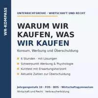 Vorschau - Unterrichtsreihen - Konsum & Werbung: Warum wir kaufen - Deckblatt
