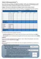Vorschau - Arbeitsblätter - Stationenlernen Excel - Deckblatt