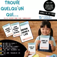 Aperçu - Jeux - Bingo - "trouve quelqu'un qui..." - Page de couverture