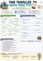 Vorschau - Arbeitsblätter - Lernspiele Englisch Klasse 7–8 | 5 abwechslungsreiche Arbeitsblätter zu Grammatik, Wortschatz & Reading - Seite 2