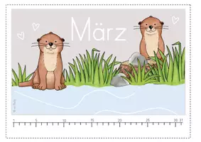 Vorschau - Anderer Materialtyp - Geburtstagskalender Otter - Seite 3