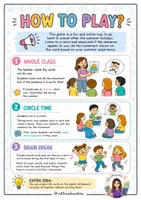 Aperçu - Matériel pour travaux manuels / dessin - BACK TO SCHOOL · JEU DE MOUVEMENT ET DE RÉFLEXION - Page 1