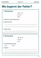 Vorschau - Arbeitsblätter - Fehleranalyse Basisscreening Klasse 7–8 - Seite 3