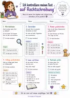 Vorschau - Arbeitsblätter - Rechtschreib-Checkliste Klasse 1-3 - Deckblatt