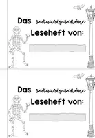 Vorschau - Arbeitsblätter - Leseheft - Halloween (Klasse 2) - Seite 1