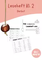 Vorschau - Arbeitsblätter - Leseheft - Herbst (Klasse2) - Deckblatt