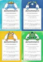 Vorschau - Bildkarten - Mutmachmonster-Karten - Geschenk zum Schulstart! - Seite 1