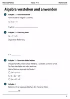 Vorschau - Arbeitsblätter - Mathematik Gesamtcheck Basisscreening Klasse 7–8 - Seite 3