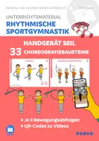 Vorschau - Stundenentwürfe - Seil — Rhythmische Sportgymnastik 34 Karten - Deckblatt
