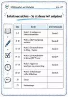 Vorschau - Stundenentwürfe - Infektionsschutz am Arbeitsplatz – Selbstlernheft Biologie für Ausbildungsvorbereitung | Hygiene & Übertragungswege - Seite 1
