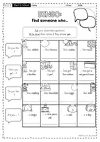 Vorschau - Spiele - Englisch Bingo Klasse 4 – „Find someone who…“ | Wiederholung zum Schuljahresbeginn - Seite 2