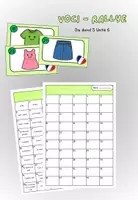 Vorschau - Arbeitsblätter - Materialpaket - Vocabulaire Rallye - dis donc! 5 - Unité 1 - 6 - Seite 1