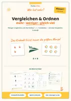 Vorschau - Unterrichtsreihen - Vergleichen & Ordnen Klasse 1 – mehr, weniger, gleich - Seite 3