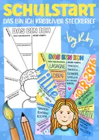 Vorschau - Arbeitsblätter - Das Bin Ich - Kreativer Steckbrief zum Schulstart - Deckblatt