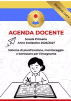 anteprima - Materiale di supporto/inclusione - Agenda Docente Scuola Primaria 2026/2027 | Planner Modulare, Registro, Valutazione e DSA/BES - Pagina 1