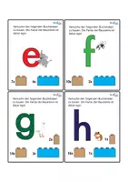 Vorschau - Stationenlernen - ABC Lego® - Kleinbuchstaben bauen #homeschooling - Seite 3