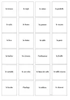 Vorschau - Arbeitsblätter - Dans la salle de classe | Im Klassenzimmer | Spielkarten & Übungen | Französisch - Seite 1