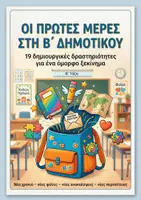Προεπισκόπηση - Φύλλα εργασίας - Οι πρώτες μέρες-Β' Τάξη - Εξώφυλλο