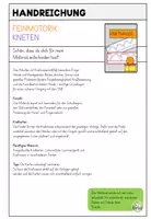 Vorschau - Arbeitsblätter - Feinmotorik – Kneten | 16 Knetkarten für Schulanfang & Vorschule - Seite 1