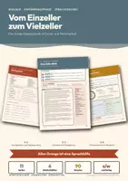Vorschau - Stundenentwürfe - Vom Einzeller zum Vielzeller in Einzel- und Partnerarbeit, sprachsensibel - Deckblatt