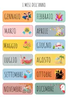 anteprima - Flashcard - Mesi - Pagina 3