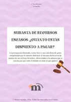 Vista previa - Unidades / Secuencias / Situaciones de Aprendizaje - Subasta de recursos: ¿Cuánto estás dispuesto a pagar? - Portada