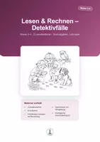 Vorschau - Arbeitsblätter - Detektivfälle | Lesen & Rechnen – Leseverstehen & Sachaufgaben Klasse 3–4 - Deckblatt