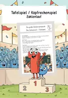 Vorschau - Präsentationen/Tafelbilder - Tafelspiel - Zahlenlauf - Deckblatt