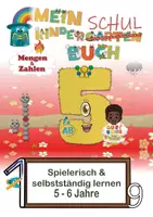 Vorschau - Arbeitsblätter - Selbstlernheft Vorschule ab 5 Jahren – 48 Seiten | Zahlen bis 9 schreiben, Feinmotorik, Konzentration | ohne Lesen lösbar - Deckblatt