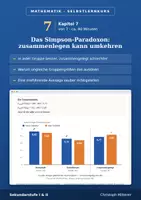 Vorschau - selbst erstellte Cliparts/Grafiken - Kapitel 7 Das Simpson-Paradoxon Selbstlernkurs - Deckblatt